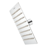 Trueliving_Ultra Sleek 304-Grade Overhead Shower (4 x 4 inches) Silver